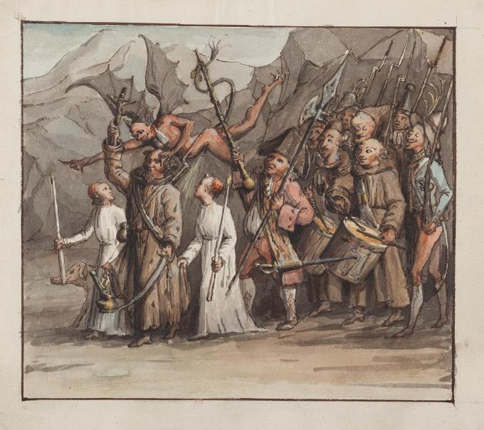 Der Umzug des Heiligen Antonius