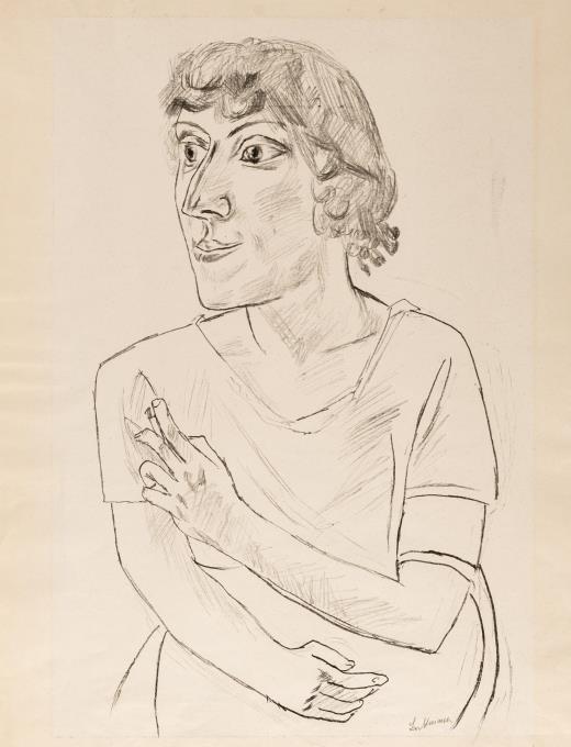 Sarika mit Zigarrette