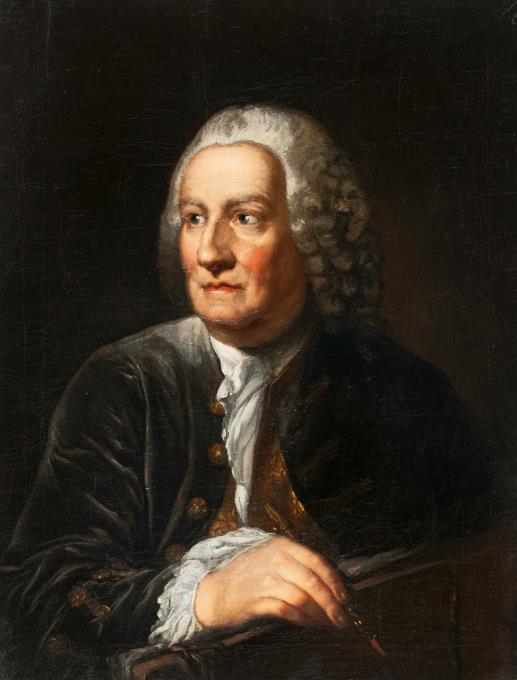 Bildnis des sächsischen Hofmalers Louis de Silvestre (1675-1760)