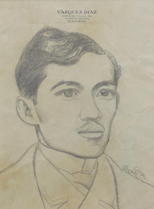 Daniel Vasquez Diaz 1882 1969 Jose Rizal