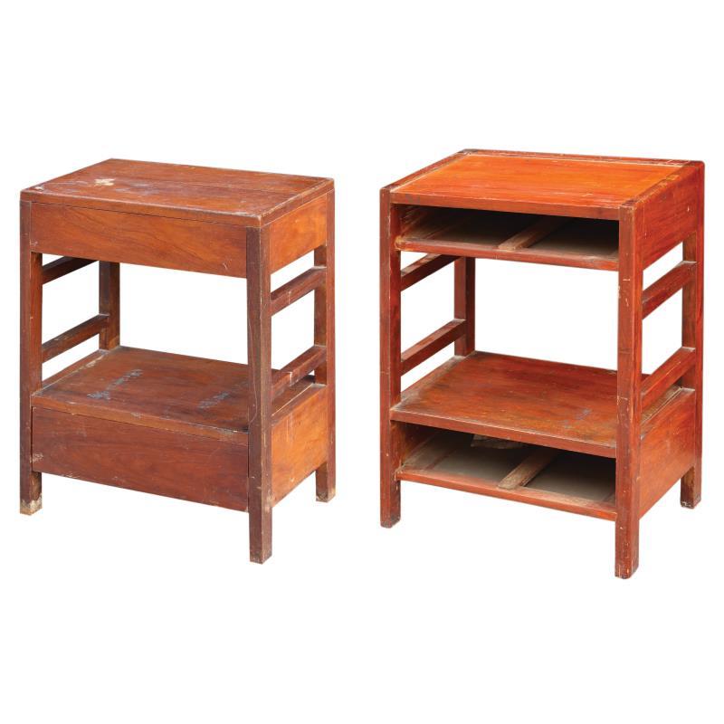 Two Narra Side Tables
