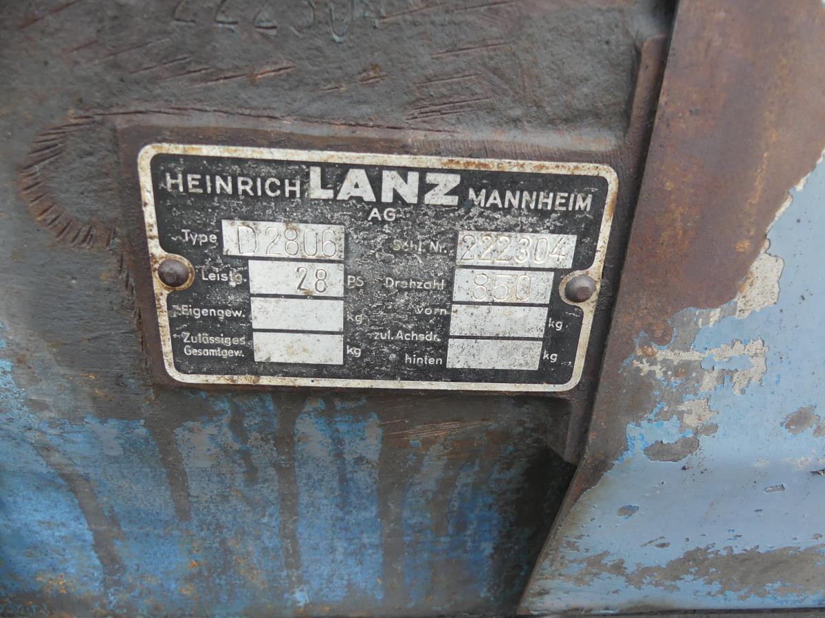 Lanz-Bulldog D2806
