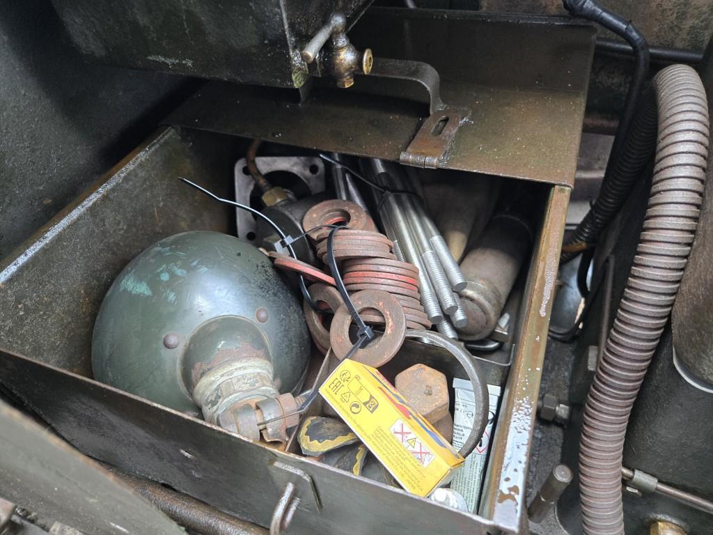 Munktells GBMV-1 Woodgas tractor running on woodgas