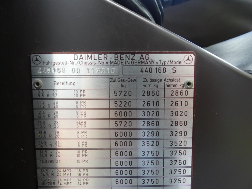 Mercedes Benz MB trac 800