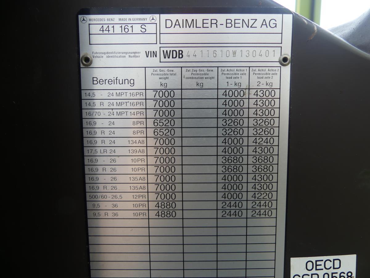 Mercedes-Benz MB trac 1000