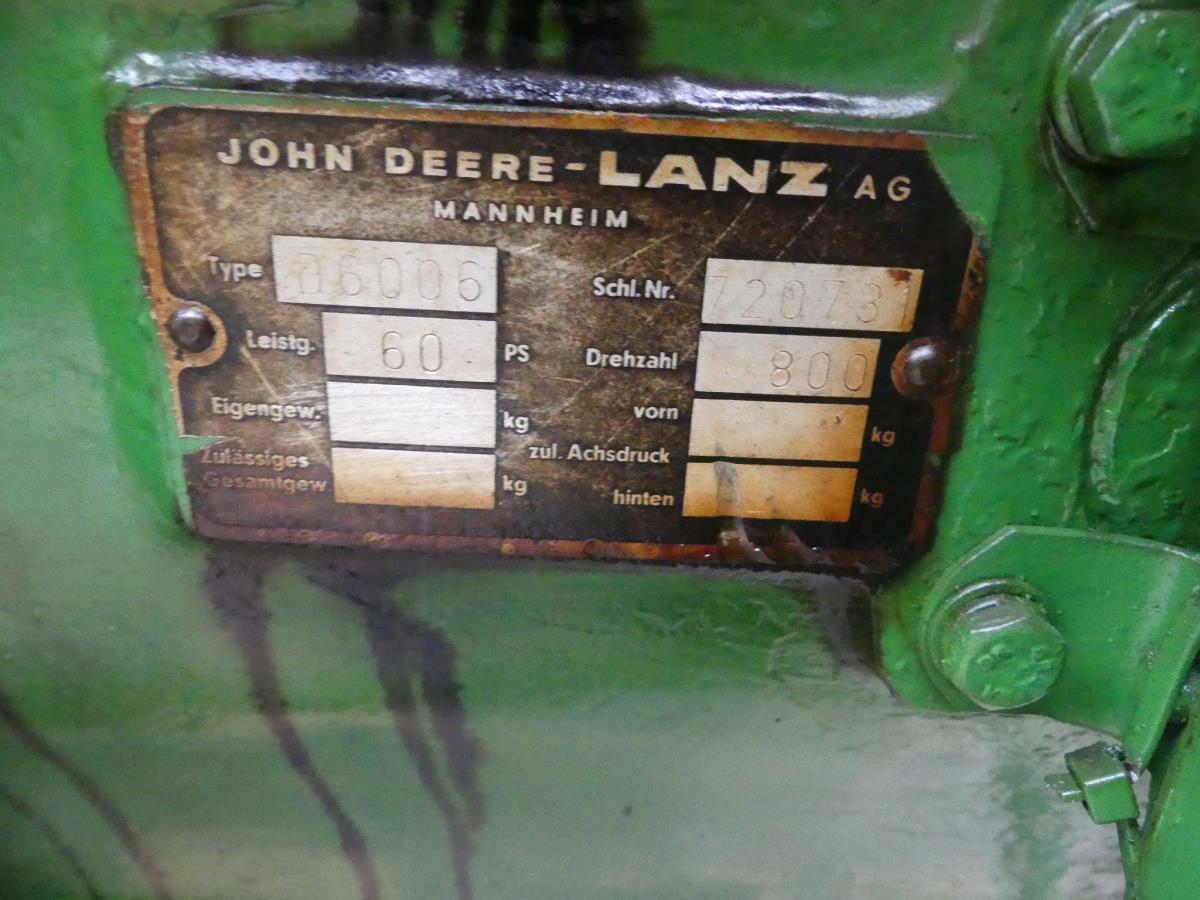 John-Deere Lanz D6006