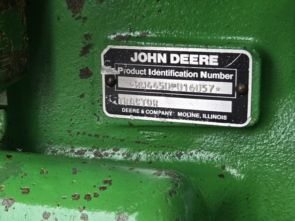 John Deere 4450 with loader
