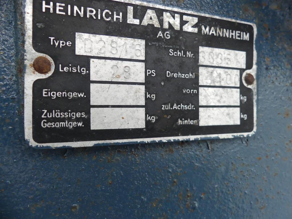 Lanz Bulldog D2816