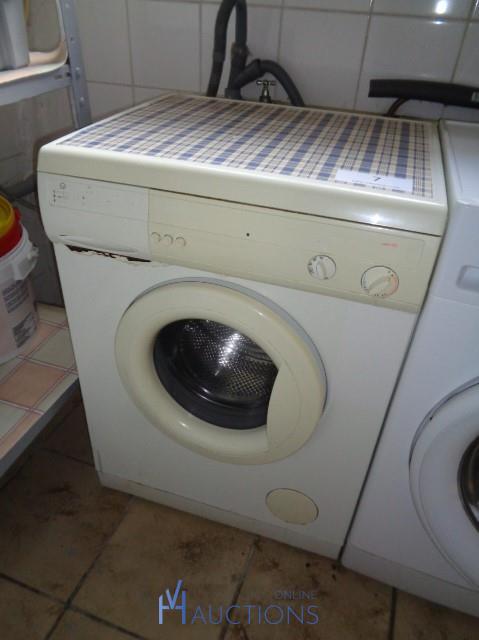 Razernij Facet doos oude wasmachine