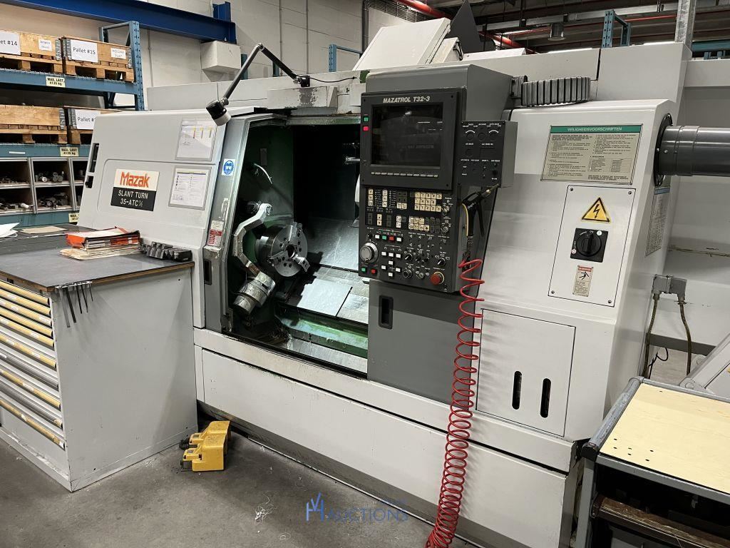 Wegens faillissement TUPPERWARE BELGIUM NV - CNC, Zinkvonkmachine, grote partij elektro en machine o – veiling bij VH Auctions, Belgium