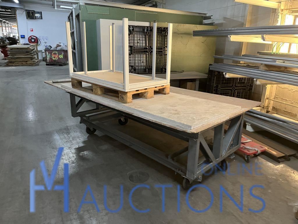 verrijdbare werktafel – kavel bij VH Auctions, Belgium