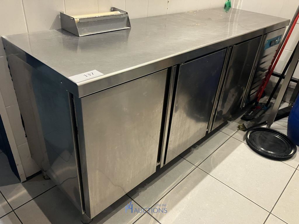 Rvs koelwerkbank TOPCOLD – kavel bij VH Auctions, Belgium