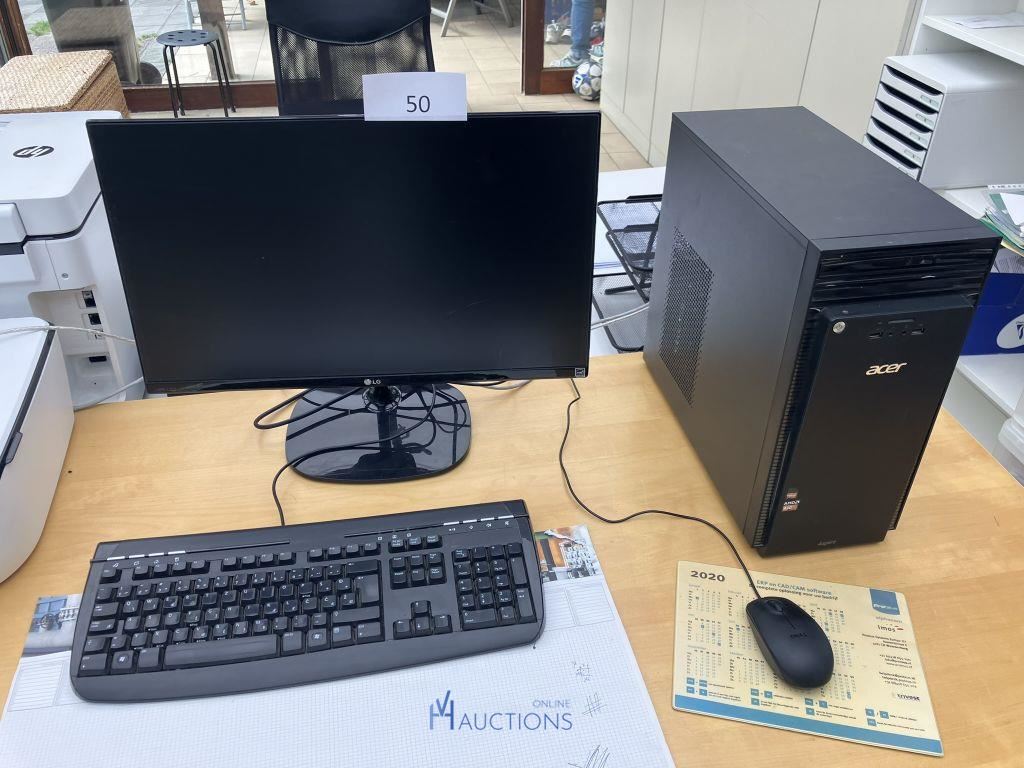 Computeropstelling ACER – kavel bij VH Auctions, Belgium