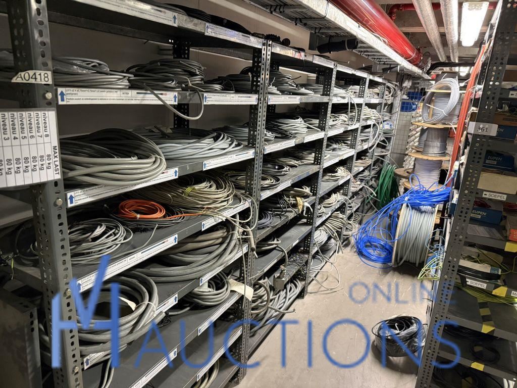 Large lot of cables EUPEN ALCATEL – kavel bij VH Auctions, Belgium