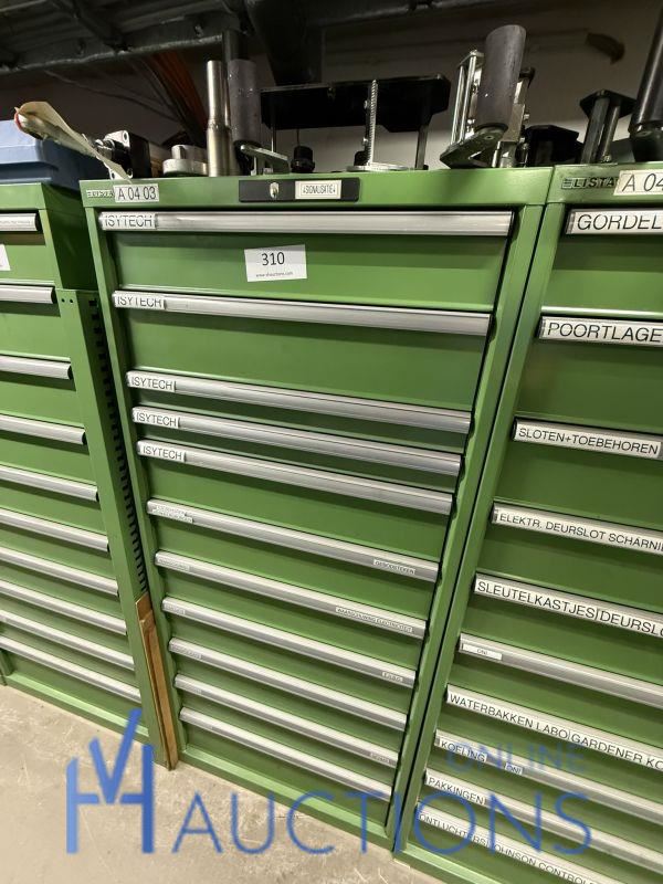 Partij machineonderdelen en veiligheidssignalisatie – kavel bij VH Auctions, Belgium
