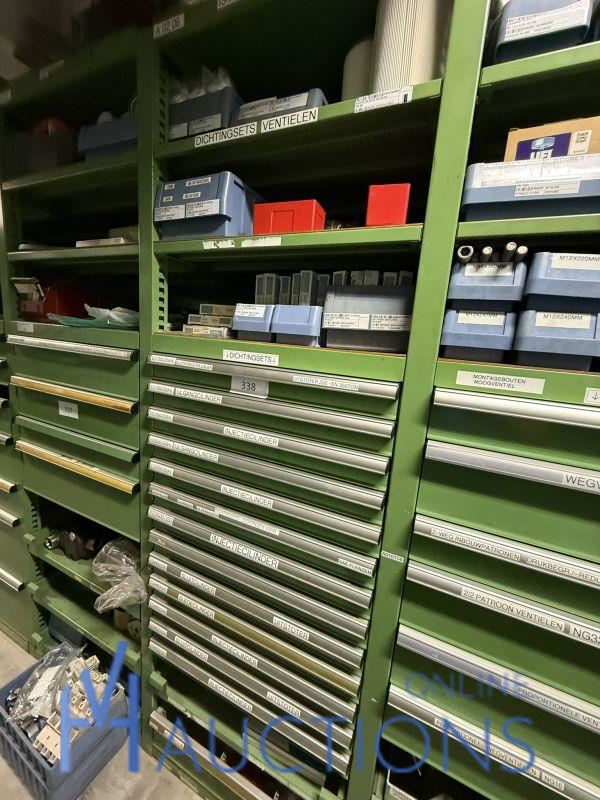 Grote partij hydraulische afdichtings- en revisiesets – kavel bij VH Auctions, Belgium