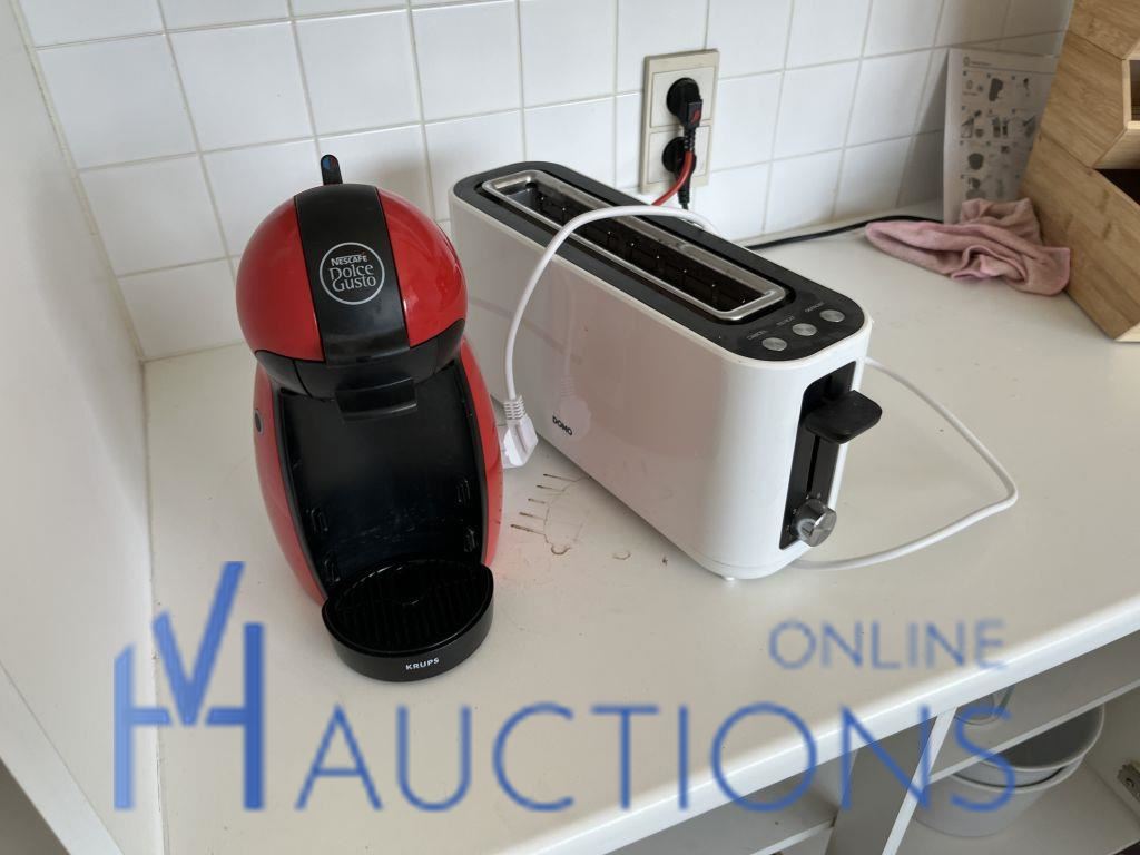 toaster en koffiezetapparaat – kavel bij VH Auctions, Belgium