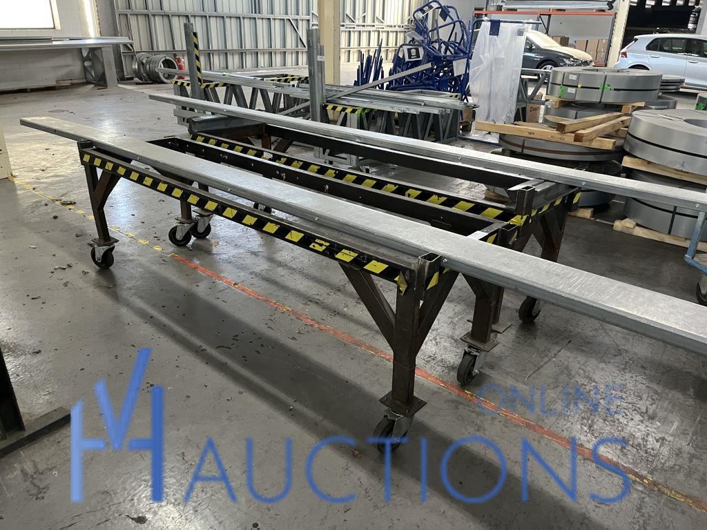 2 transportkarren – kavel bij VH Auctions, Belgium