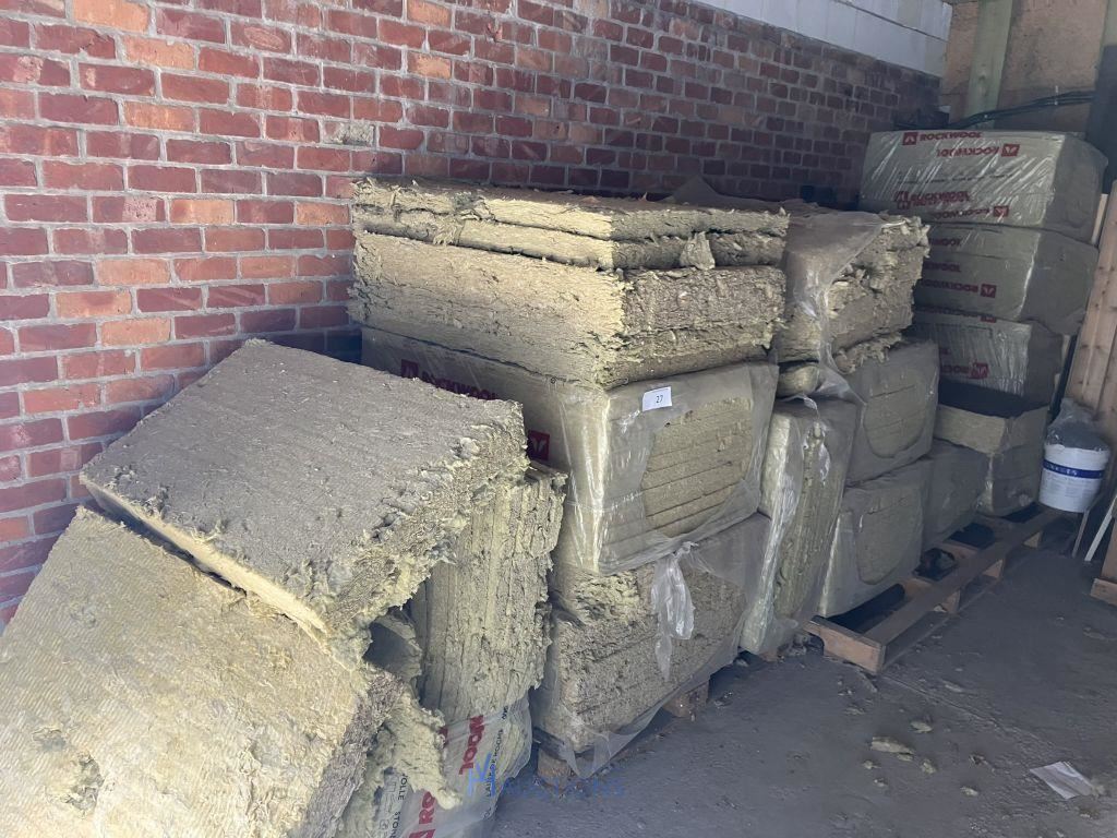 Partij isolatie ROCKWOOL – kavel bij VH Auctions, Belgium