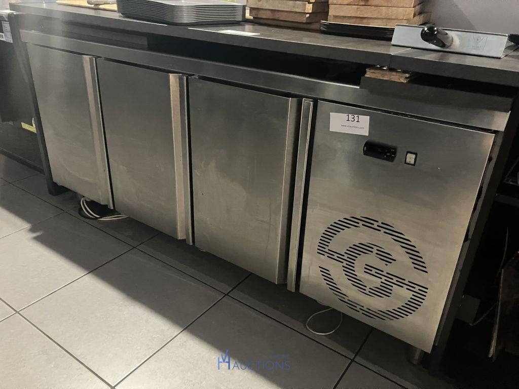 Rvs koelwerkbank G-LINE – kavel bij VH Auctions, Belgium