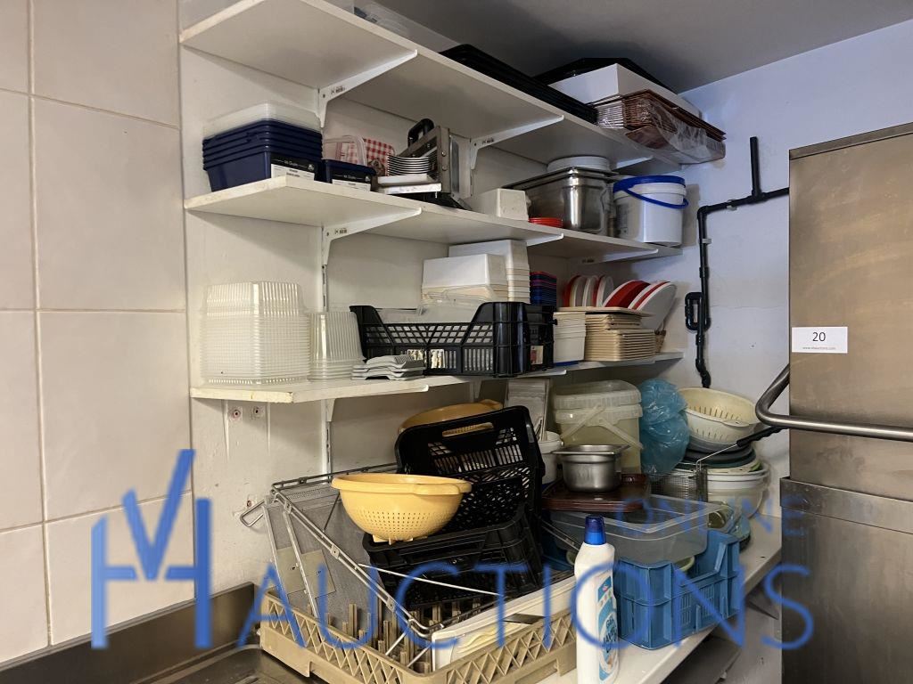 Grote partij keukentoebehoren – kavel bij VH Auctions