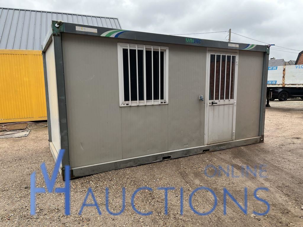 werfcontainer – kavel bij VH Auctions, Belgium
