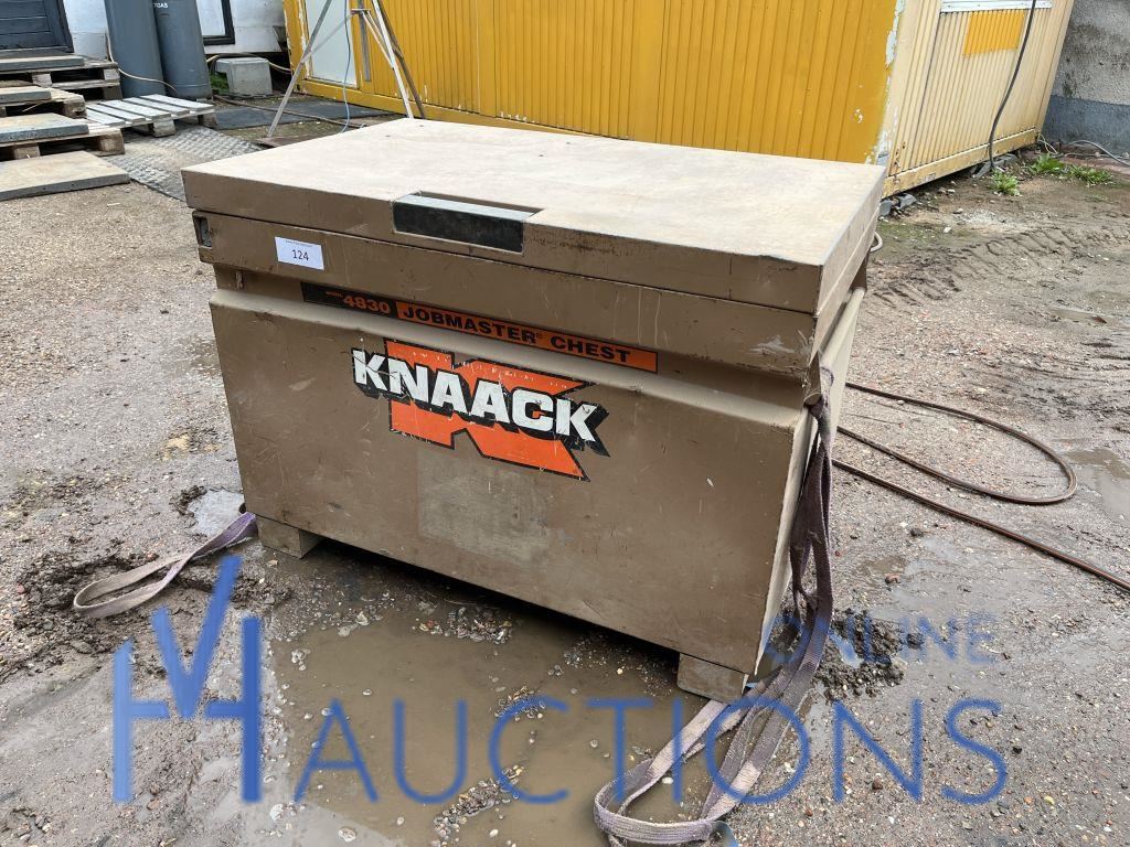 materiaalbak KNAACK – kavel bij VH Auctions, Belgium