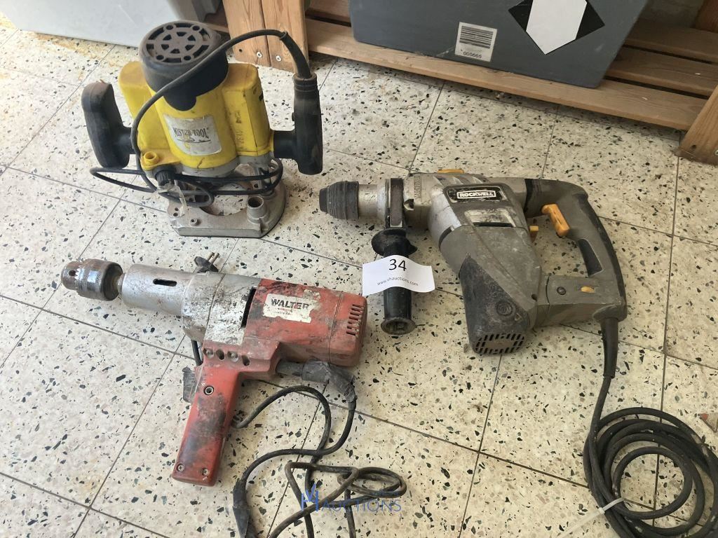 3 diverse handmachines – kavel bij VH Auctions, Belgium