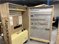 Verrijdbare beursstand HP – kavel bij VH Auctions