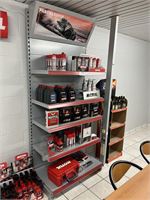 Grote partij MOTUL winkelinrichting en onderhoudsproducten – kavel bij VH Auctions