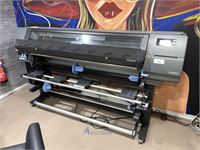 Grootformaat printer/snijplotter HP – kavel bij VH Auctions