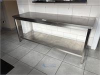 RVS werktafel – kavel bij VH Auctions