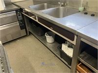 RVS spoeltafel – kavel bij VH Auctions