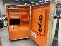 Verrijdbare beursstand HP – kavel bij VH Auctions