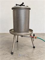 Inox hydropers / fruitpers op waterdruk BMS – kavel bij VH Auctions