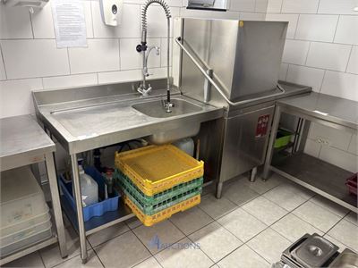 Rvs afwaslijn – kavel bij VH Auctions