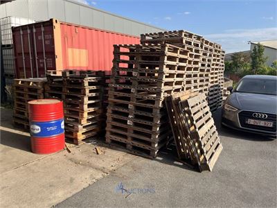 Partij palletten – kavel bij VH Auctions