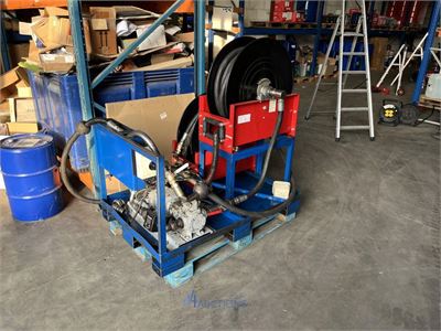 Mobiel oliepompsysteem – kavel bij VH Auctions