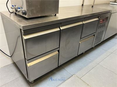 Rvs koelwerkbank DIAMOND – kavel bij VH Auctions