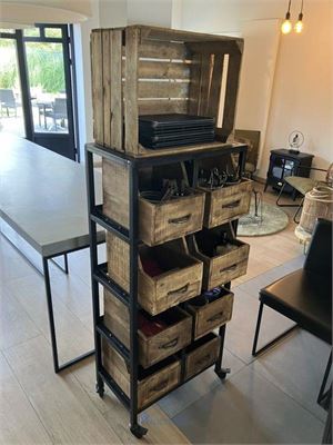 Verrijdbaar rek – kavel bij VH Auctions