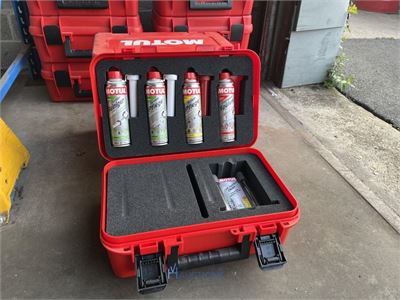 3 opbergkoffers MOTUL – kavel bij VH Auctions
