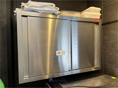 Rvs wandkast – kavel bij VH Auctions