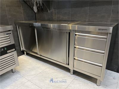 Rvs werktafel – kavel bij VH Auctions
