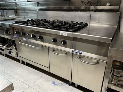 Rvs kookvuur METOS – kavel bij VH Auctions