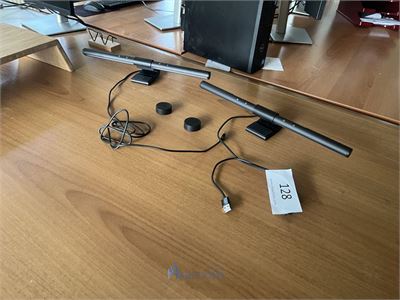 2 monitorlampen 123INKT - 40 cm – kavel bij VH Auctions