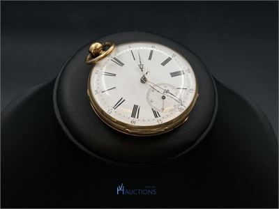 Geelgouden zakhorloge – kavel bij VH Auctions