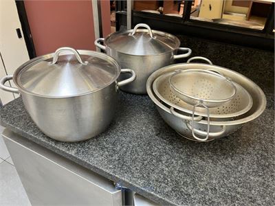 4 diverse potten – kavel bij VH Auctions