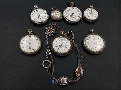 7 zakhorloges – kavel bij VH Auctions
