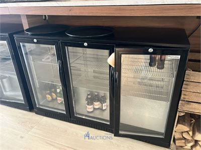 3-deurs drankenkoeler PROMOLINE – kavel bij VH Auctions