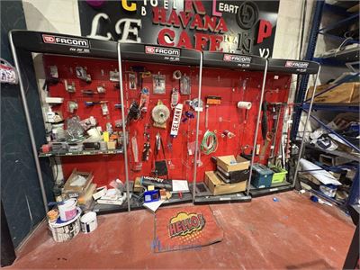 Metalen opbergrek FACOM – kavel bij VH Auctions